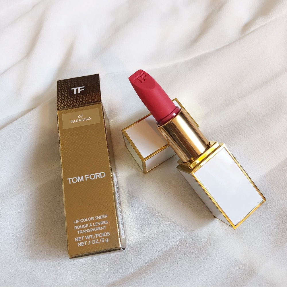 Tom Ford lipstick color 07 sheer paradise